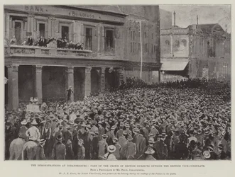 The Demonstrations at Johannesburg
